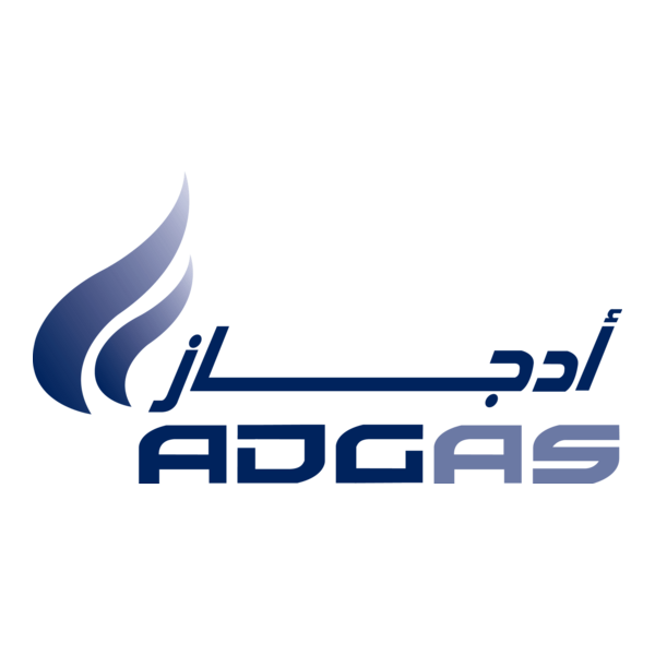 ADGAS Abu Dhabi Gas Industries historical logo