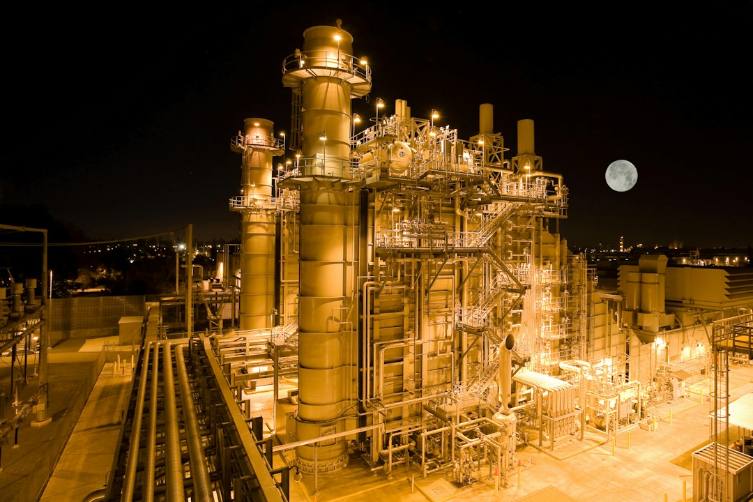 Power generation plant representing gas turbine modification work