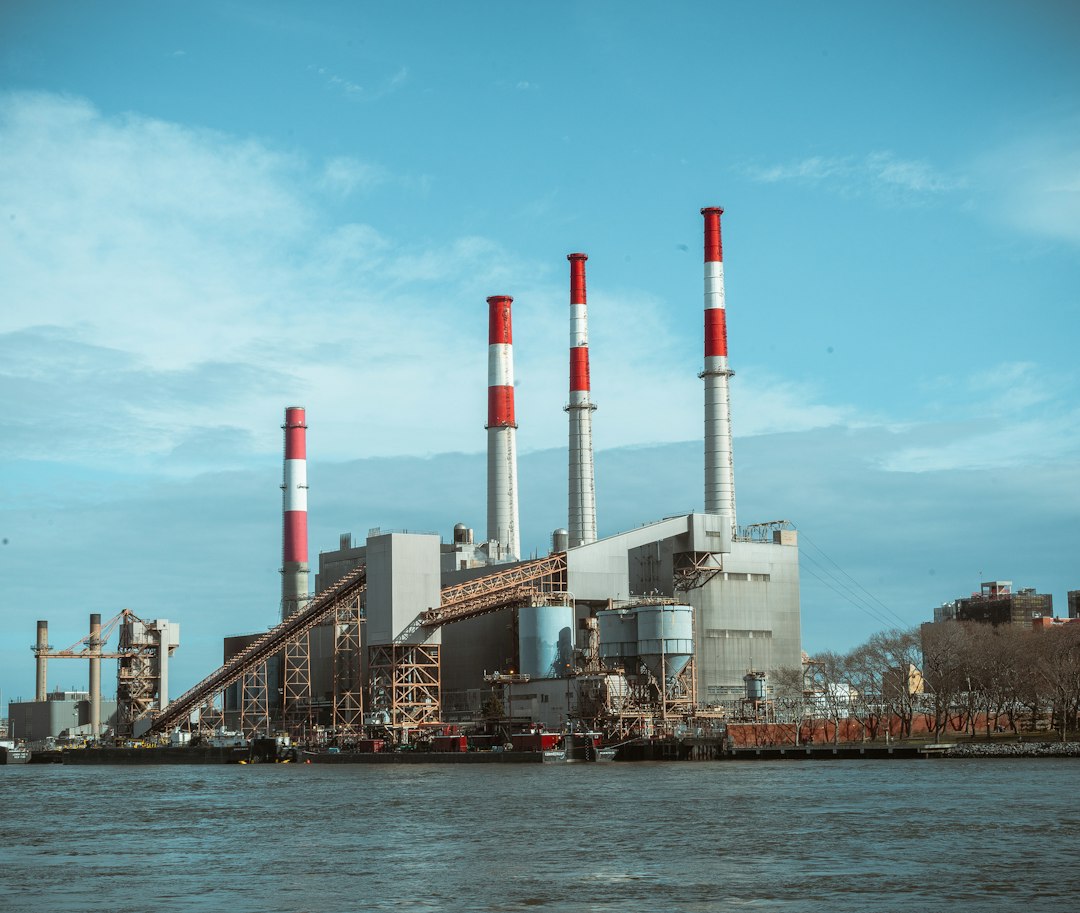 Industrial power generation facility representing generator project work